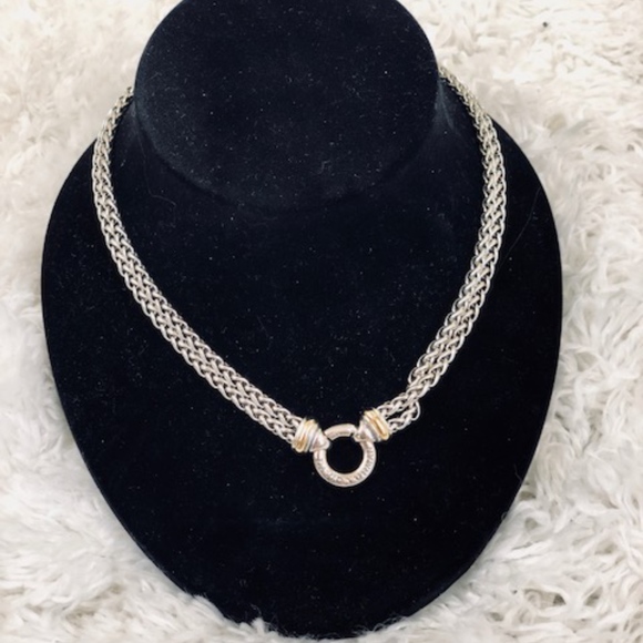 David Yurman Double Chain Necklace 